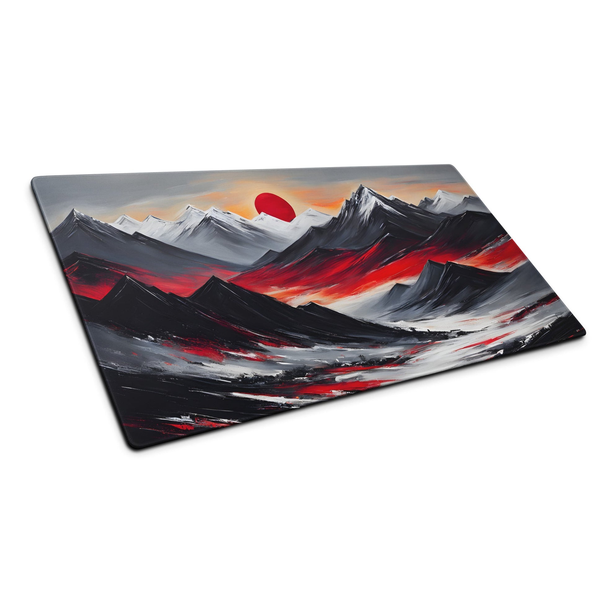 Red Sun Over Mountains Gaming Mouse Pad - Mouse Pads - Discovery Co.