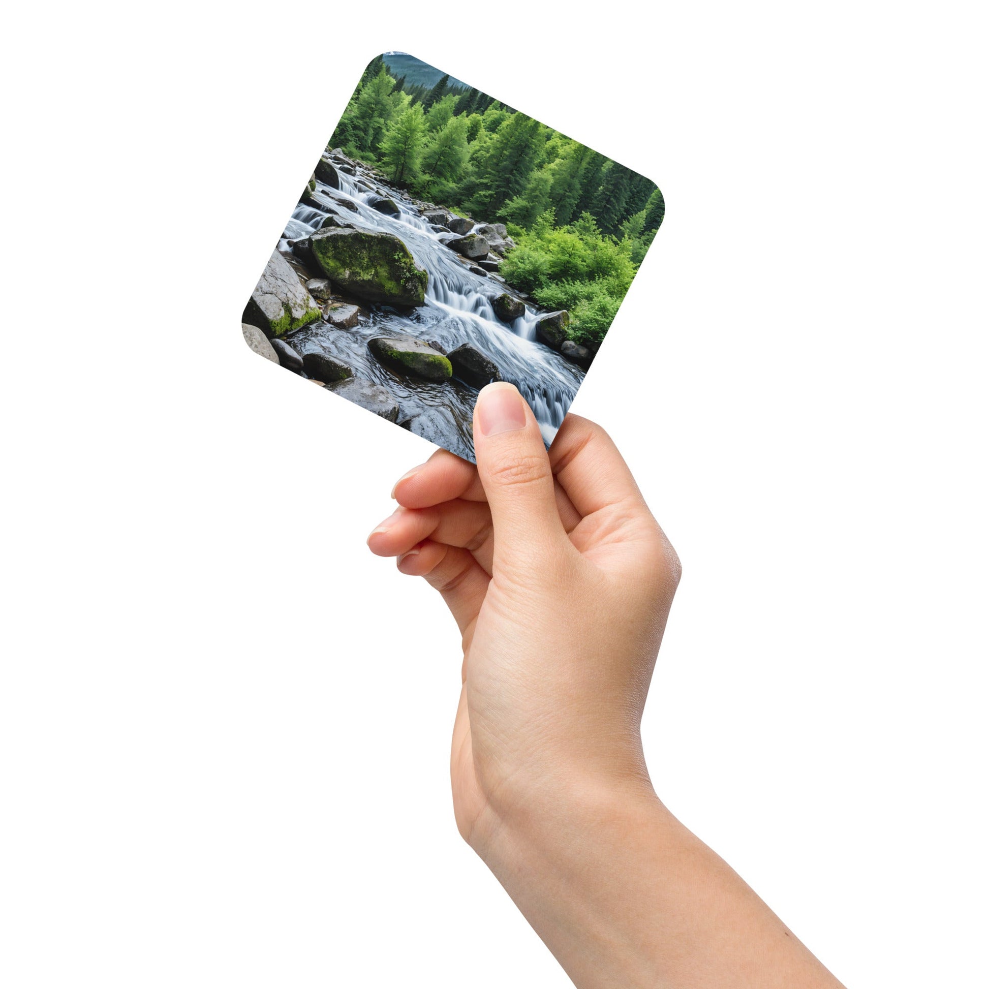 River In The Woods Cork - back Coaster - Coasters - Discovery Co.