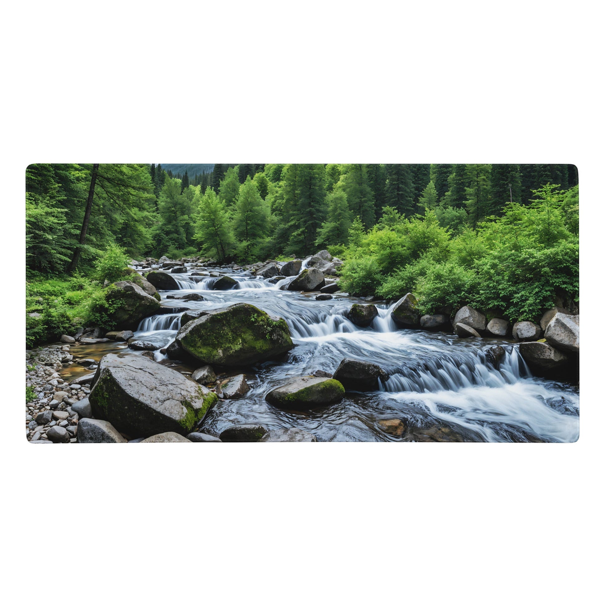 River In The Woods Gaming Mouse Pad - Mouse Pads - Discovery Co.