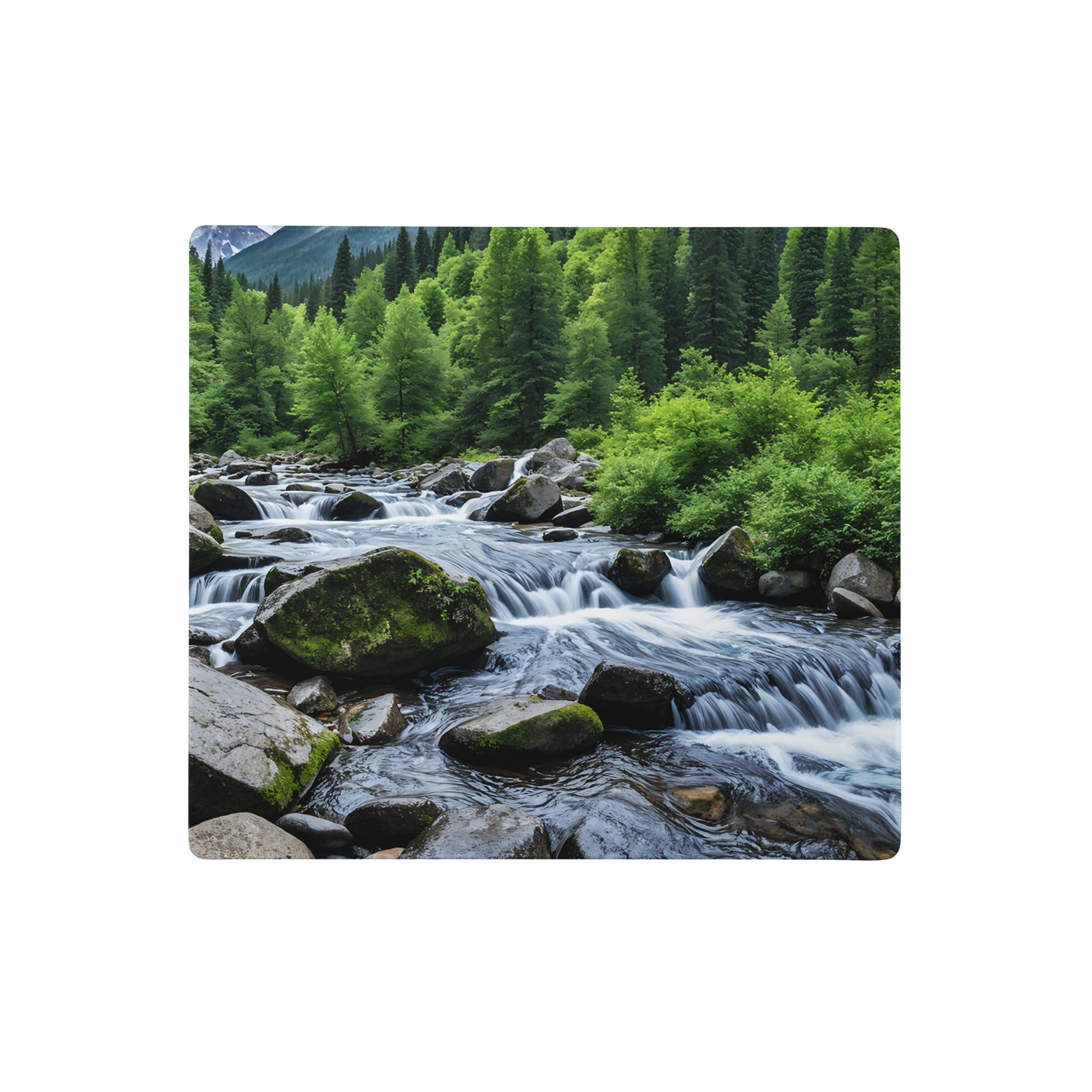 River In The Woods Gaming Mouse Pad - Mouse Pads - Discovery Co.