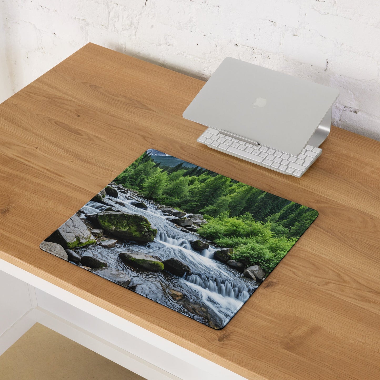 River In The Woods Gaming Mouse Pad - Mouse Pads - Discovery Co.