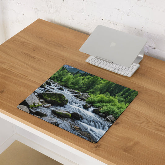 River In The Woods Gaming Mouse Pad - Mouse Pads - Discovery Co.