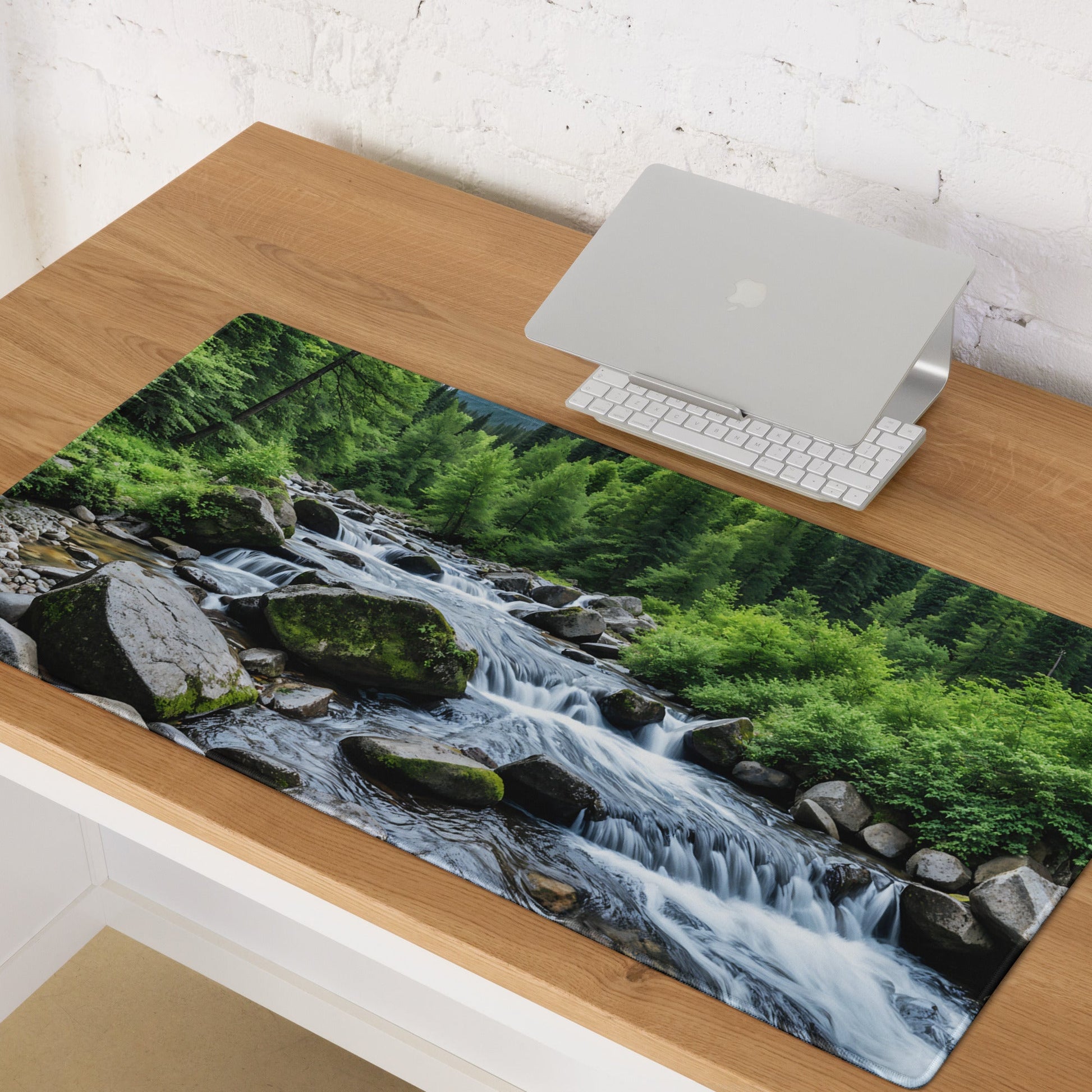 River In The Woods Gaming Mouse Pad - Mouse Pads - Discovery Co.