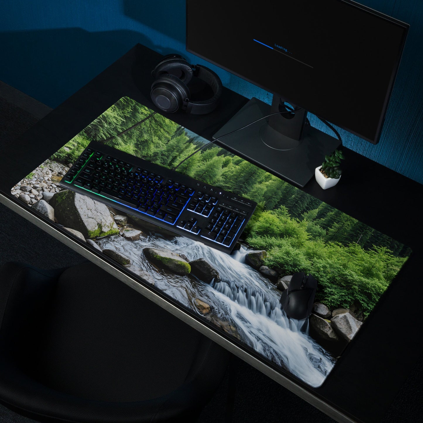 River In The Woods Gaming Mouse Pad - Mouse Pads - Discovery Co.