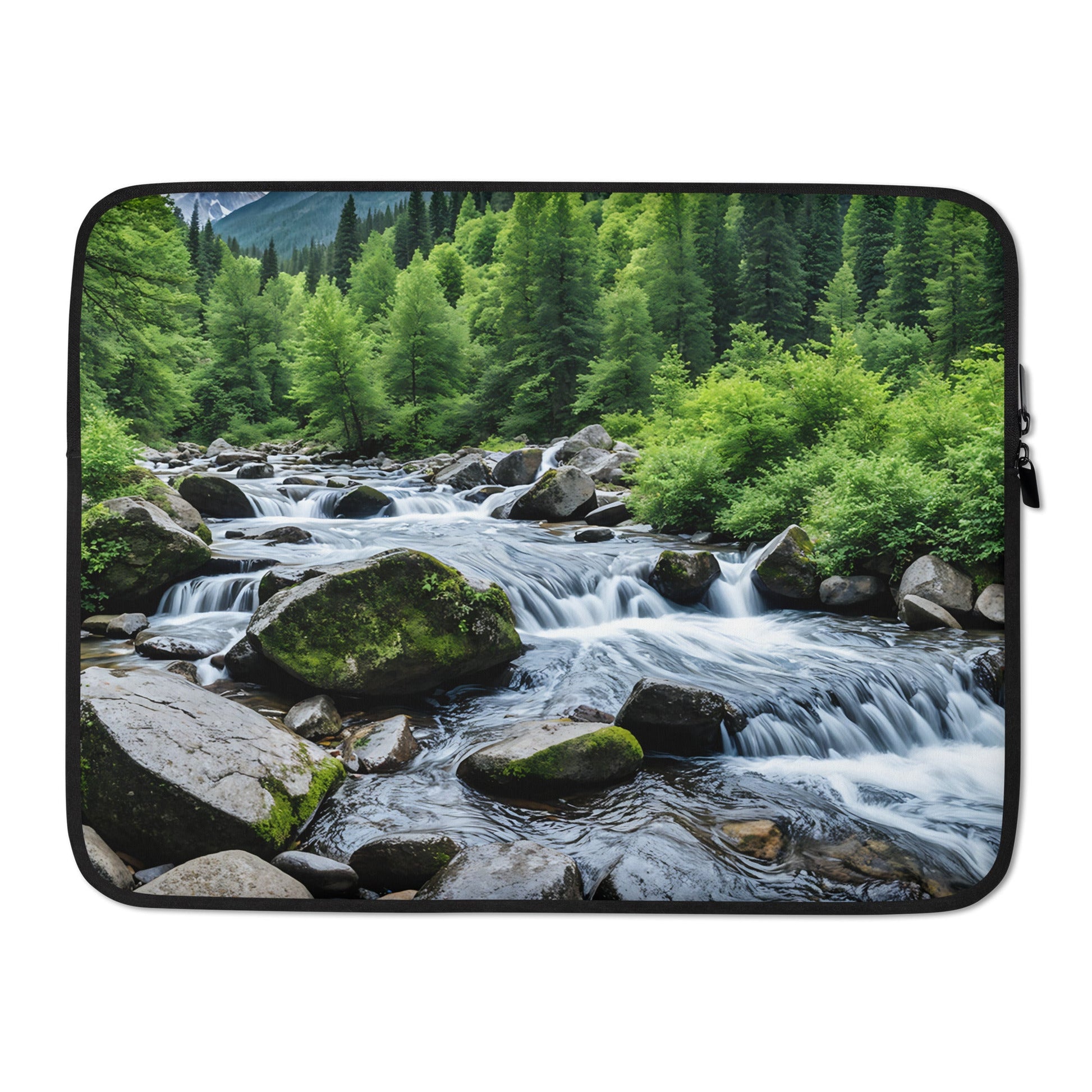 River In The Woods Laptop Sleeve - Laptop Cases - Discovery Co.