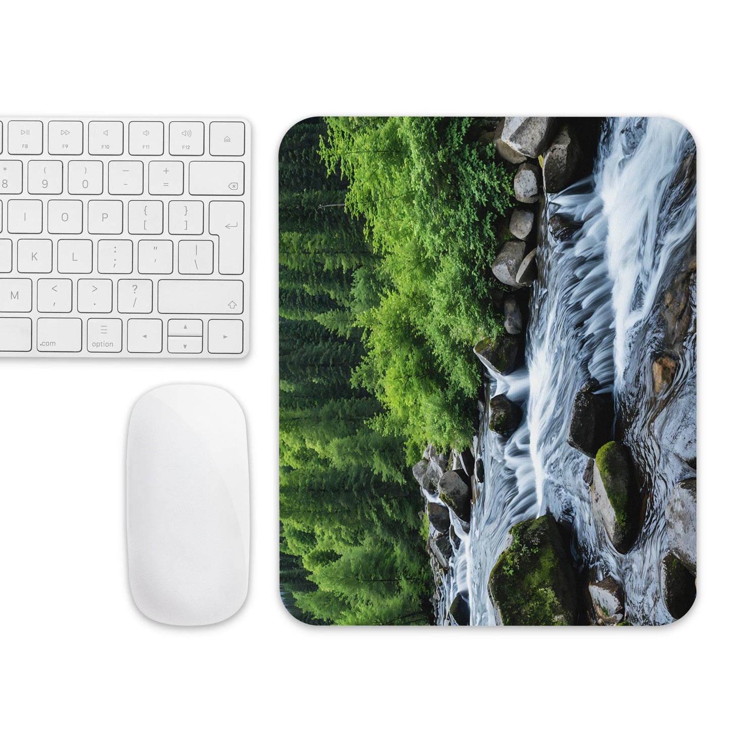 River In The Woods Mouse Pad - Mouse Pads - Discovery Co.