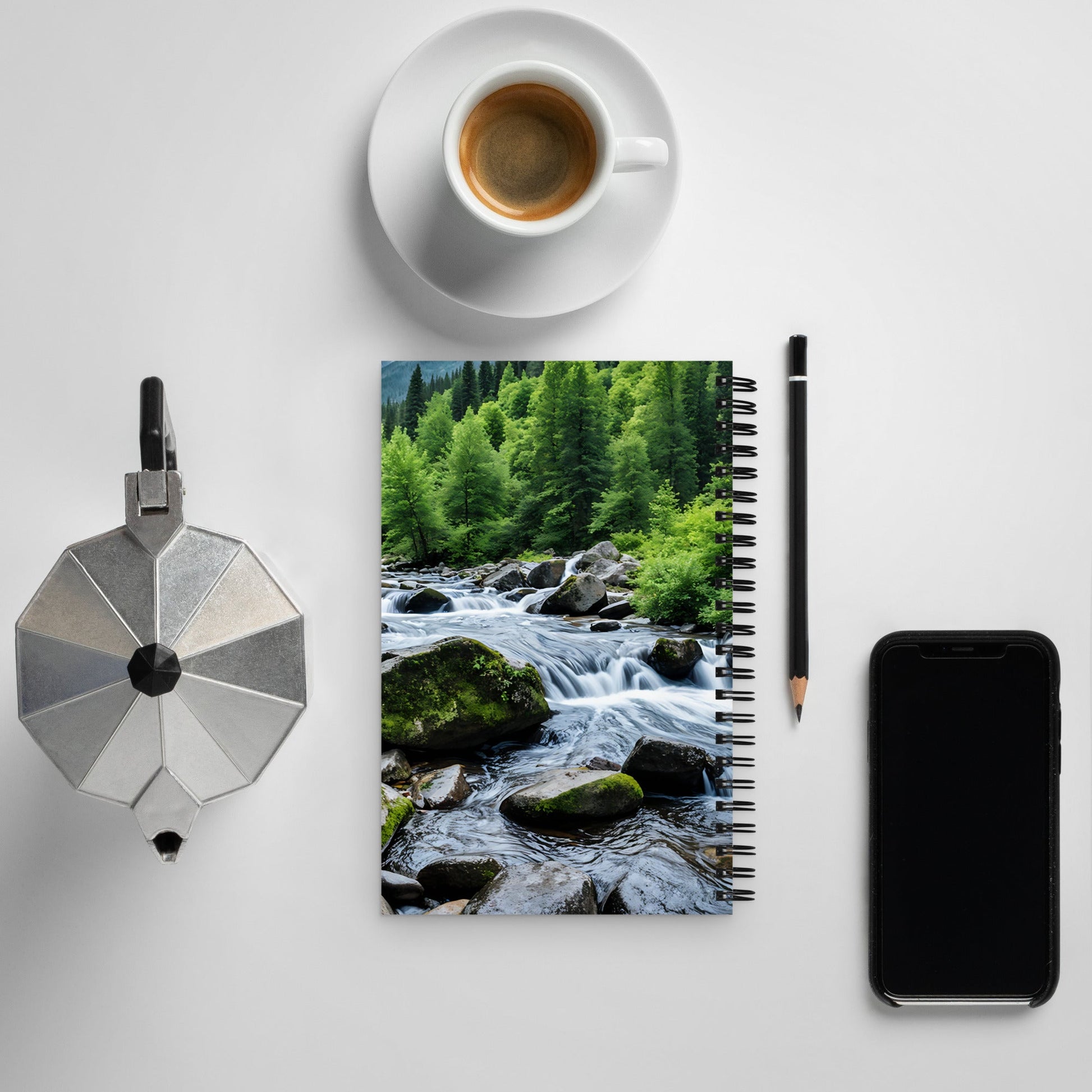 River In The Woods Spiral Notebook - Spiral Notebooks - Discovery Co.