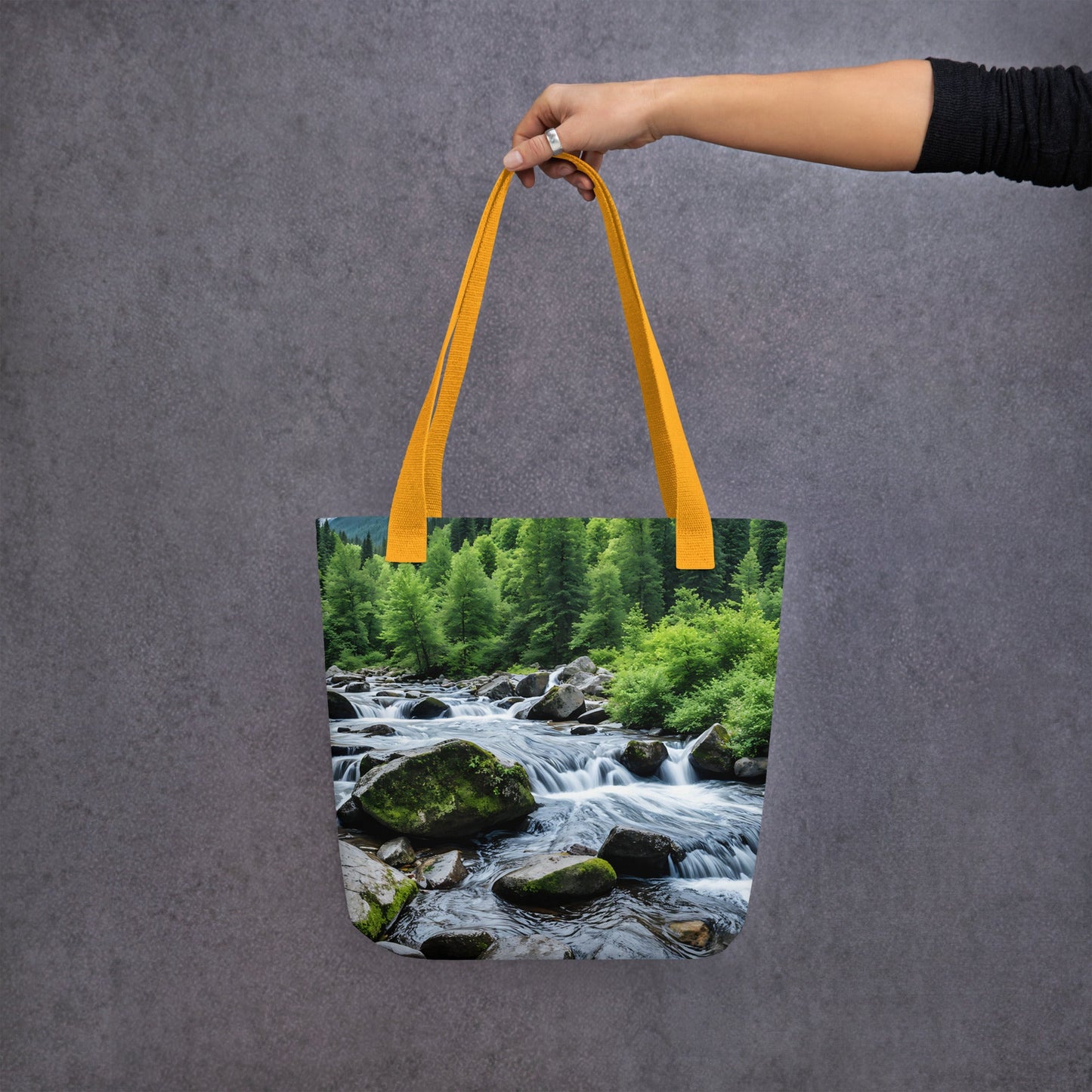 River In The Woods Tote Bag - Tote Bags - Discovery Co.