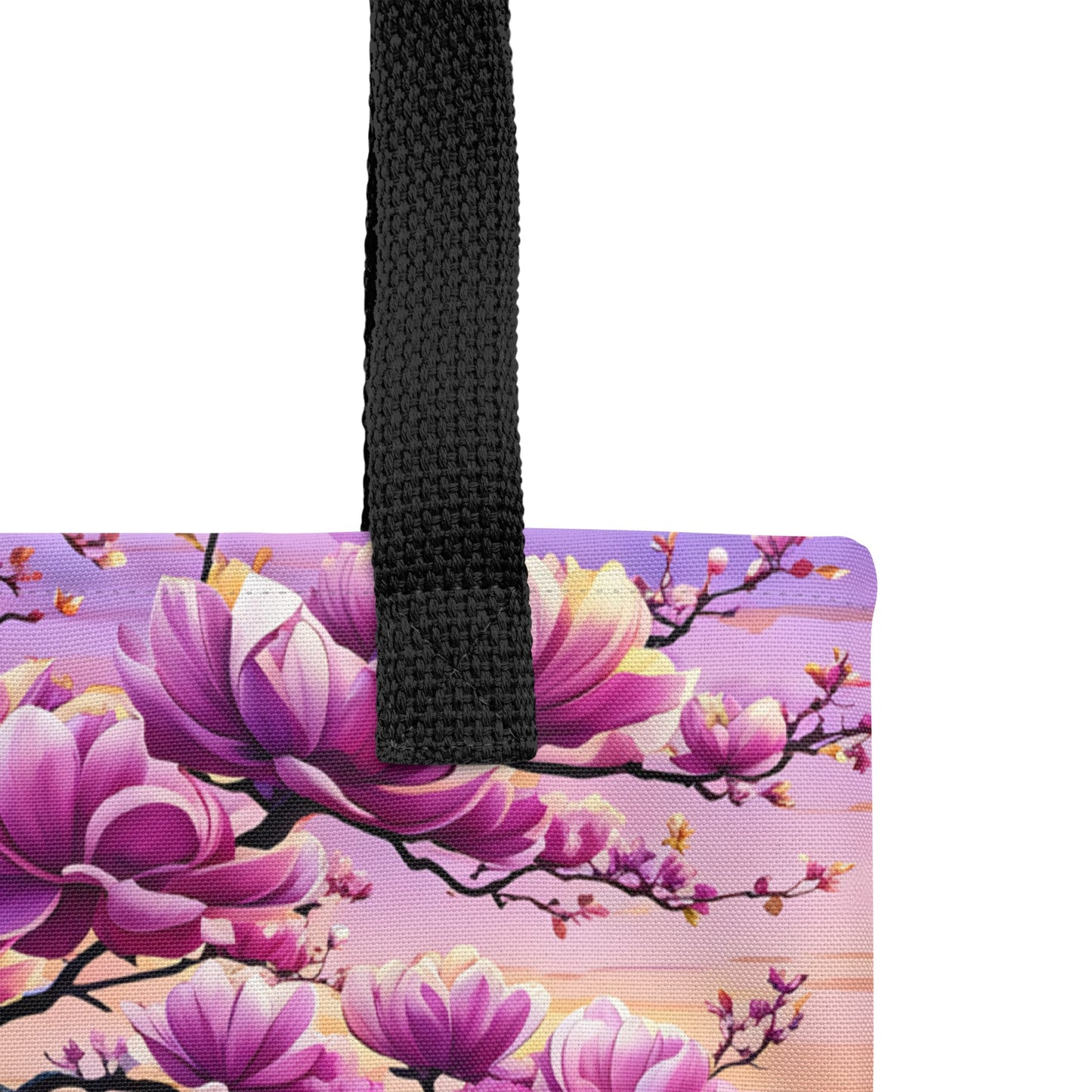 River Though Pink Valley II Tote Bag - Tote Bags - Discovery Co.