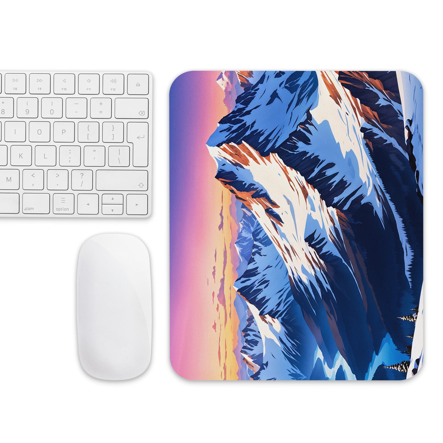 River Though The Mountains Mouse Pad - Mouse Pads - Discovery Co.