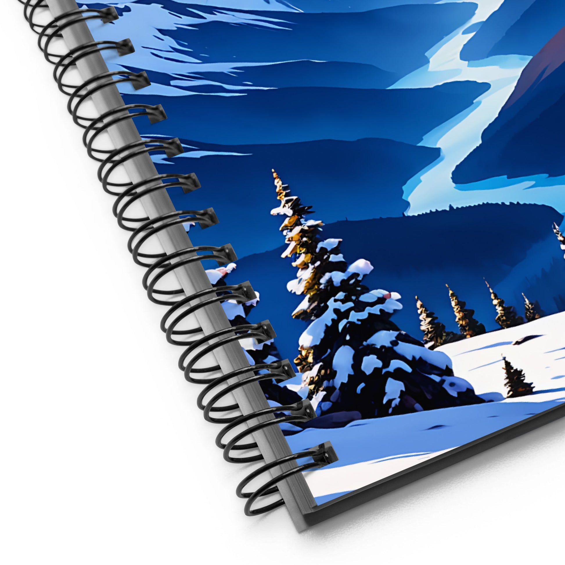 River Though The Mountains Spiral Notebook - Spiral Notebooks - Discovery Co.