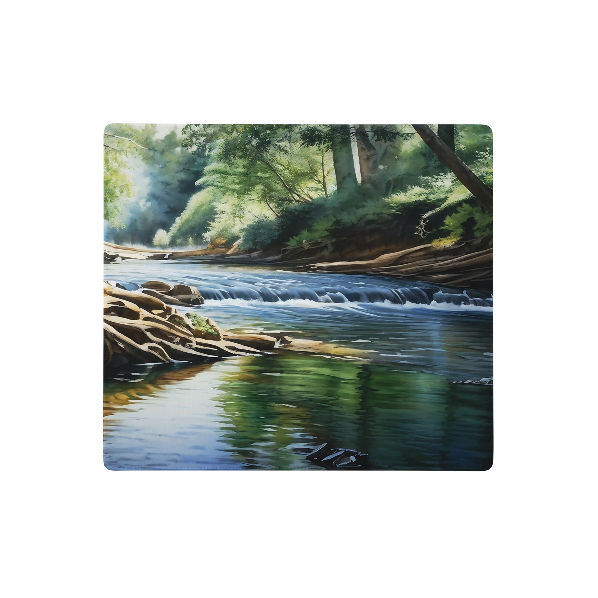 River Though The Woods Gaming Mouse Pad - Mouse Pads - Discovery Co.