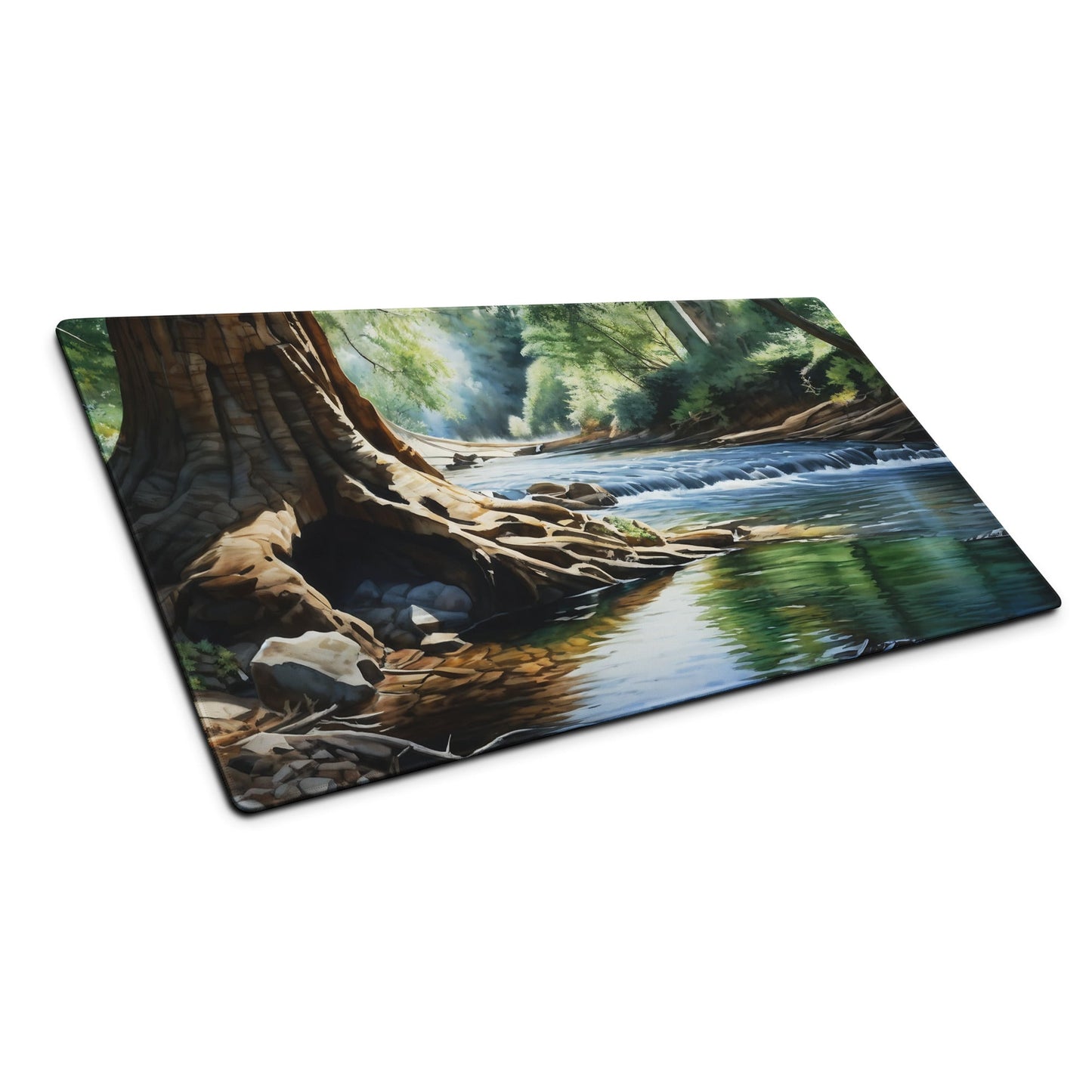 River Though The Woods Gaming Mouse Pad - Mouse Pads - Discovery Co.