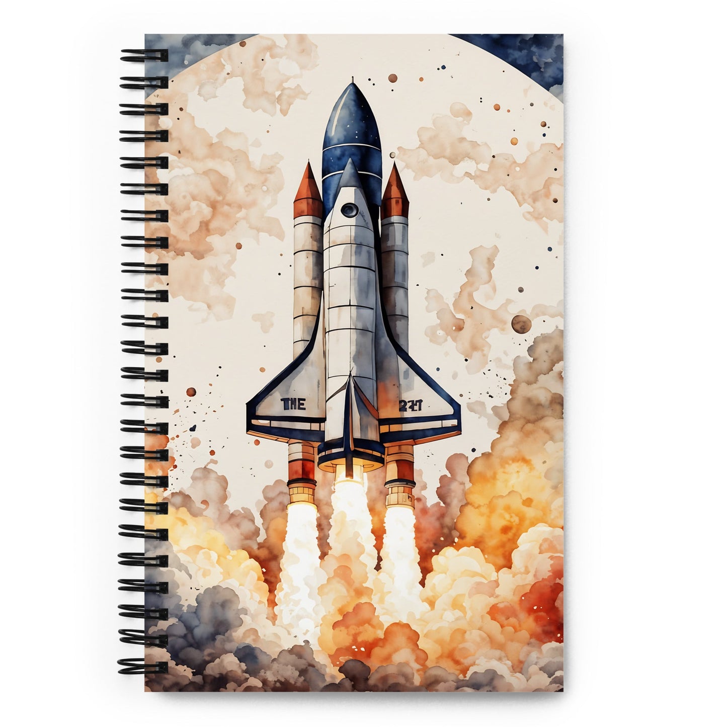 Rocket Spiral Notebook - Spiral Notebooks - Discovery Co.