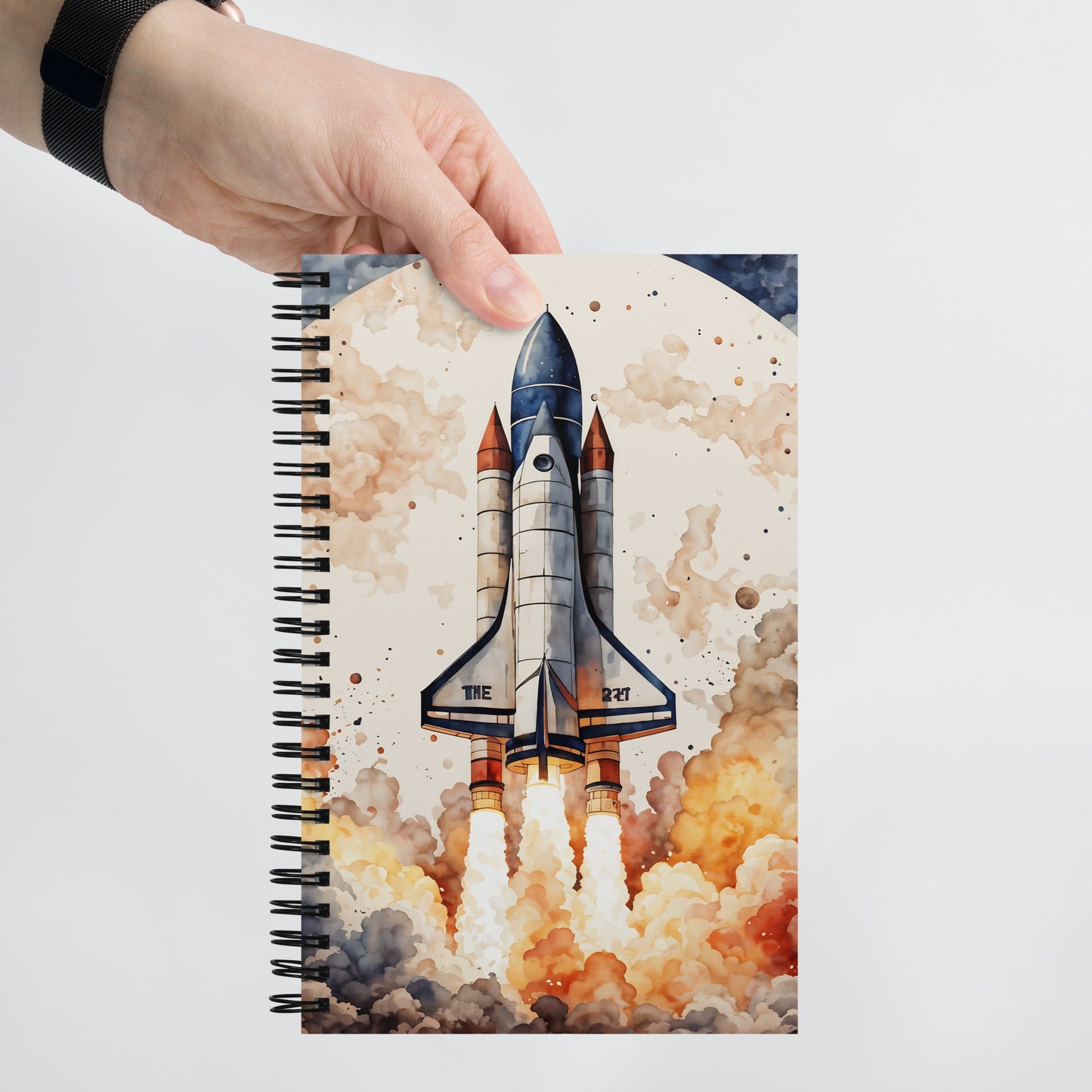Rocket Spiral Notebook - Spiral Notebooks - Discovery Co.