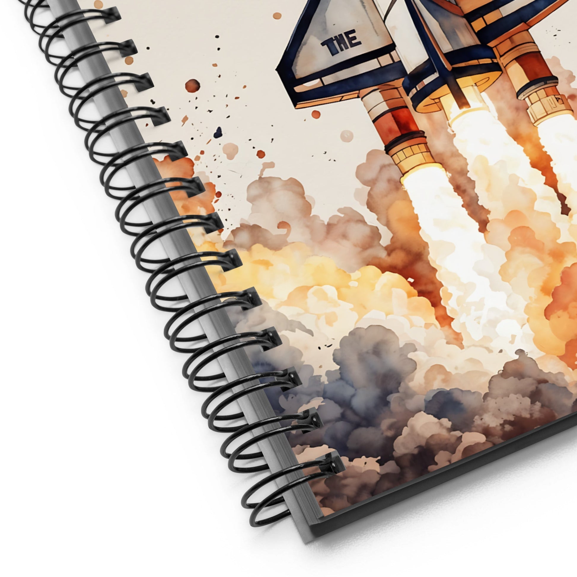 Rocket Spiral Notebook - Spiral Notebooks - Discovery Co.