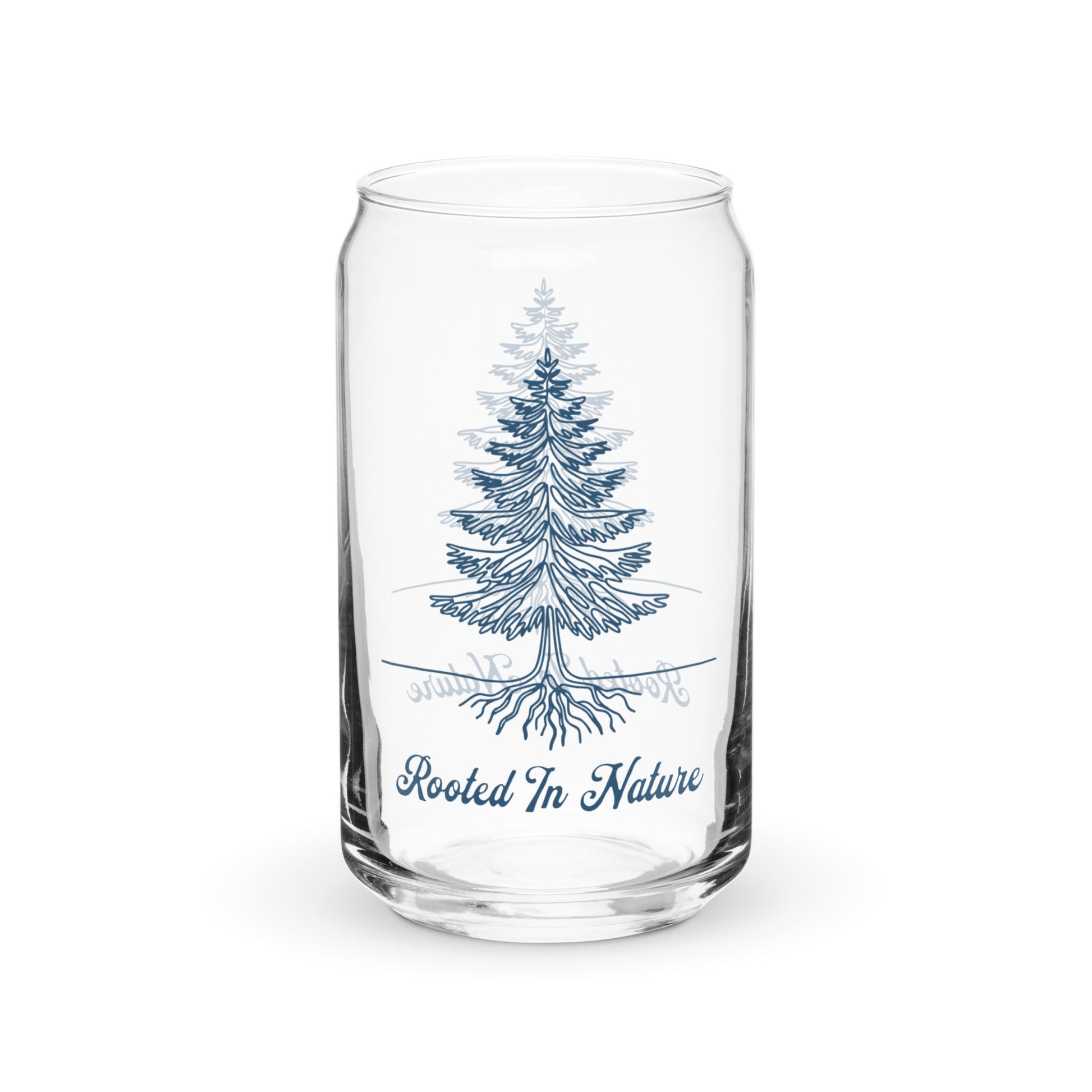 Rooted In Nature Can - Shaped Glass - Can - Shaped Glass - Discovery Co.