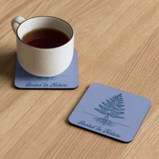 Rooted In Nature Cork - Back Coaster - Coasters - Discovery Co.