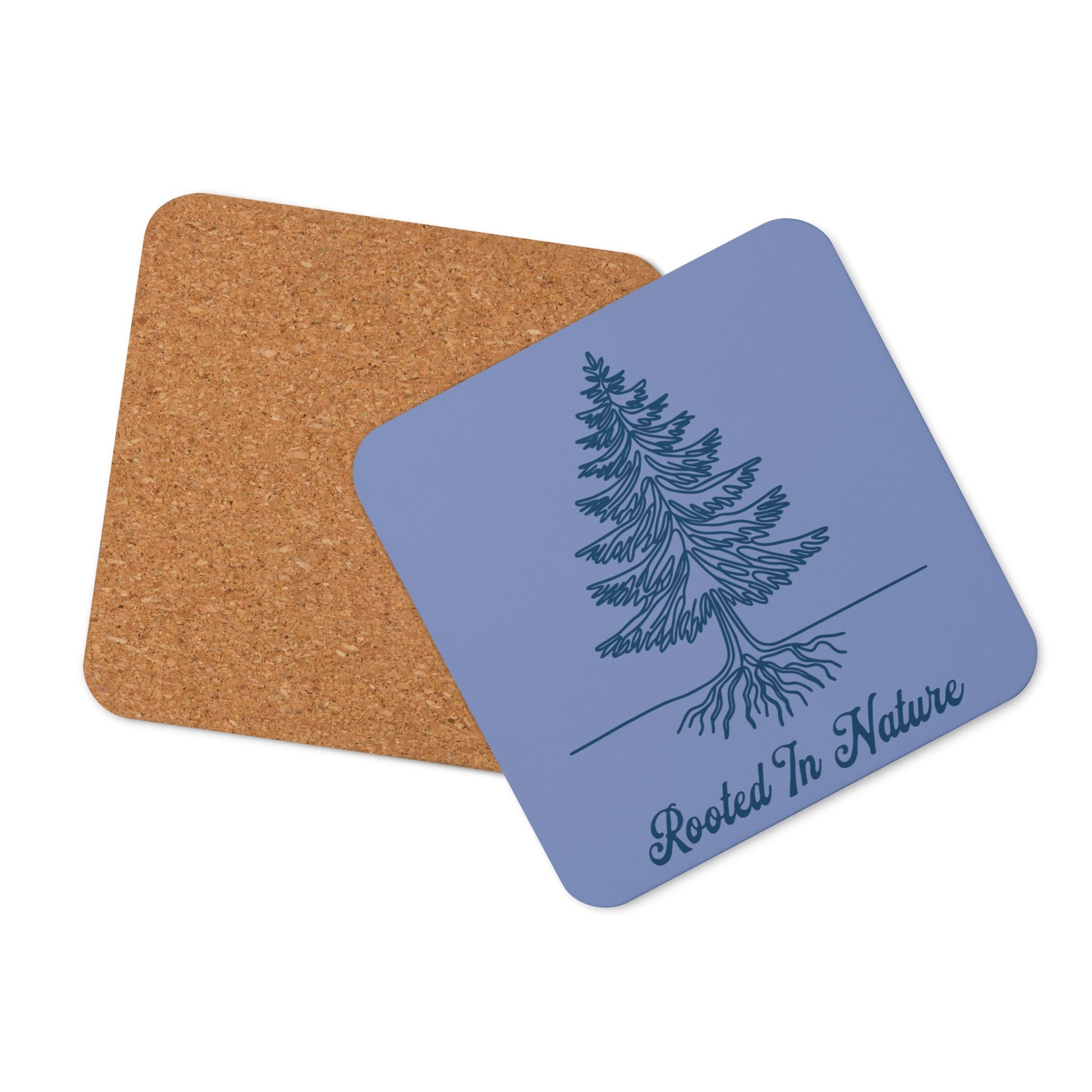 Rooted In Nature Cork - Back Coaster - Coasters - Discovery Co.
