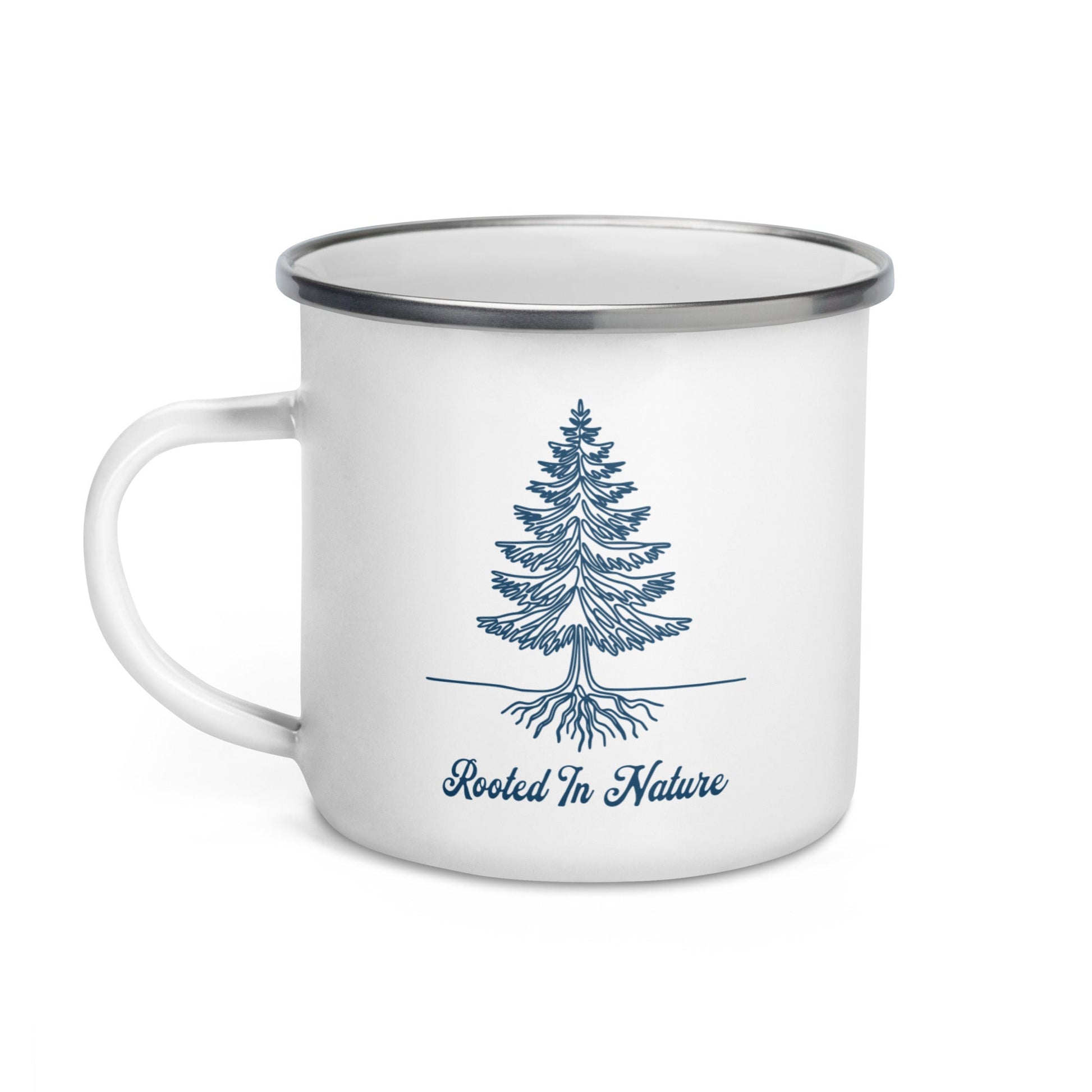 Rooted In Nature Enamel Mug - Mugs - Discovery Co.