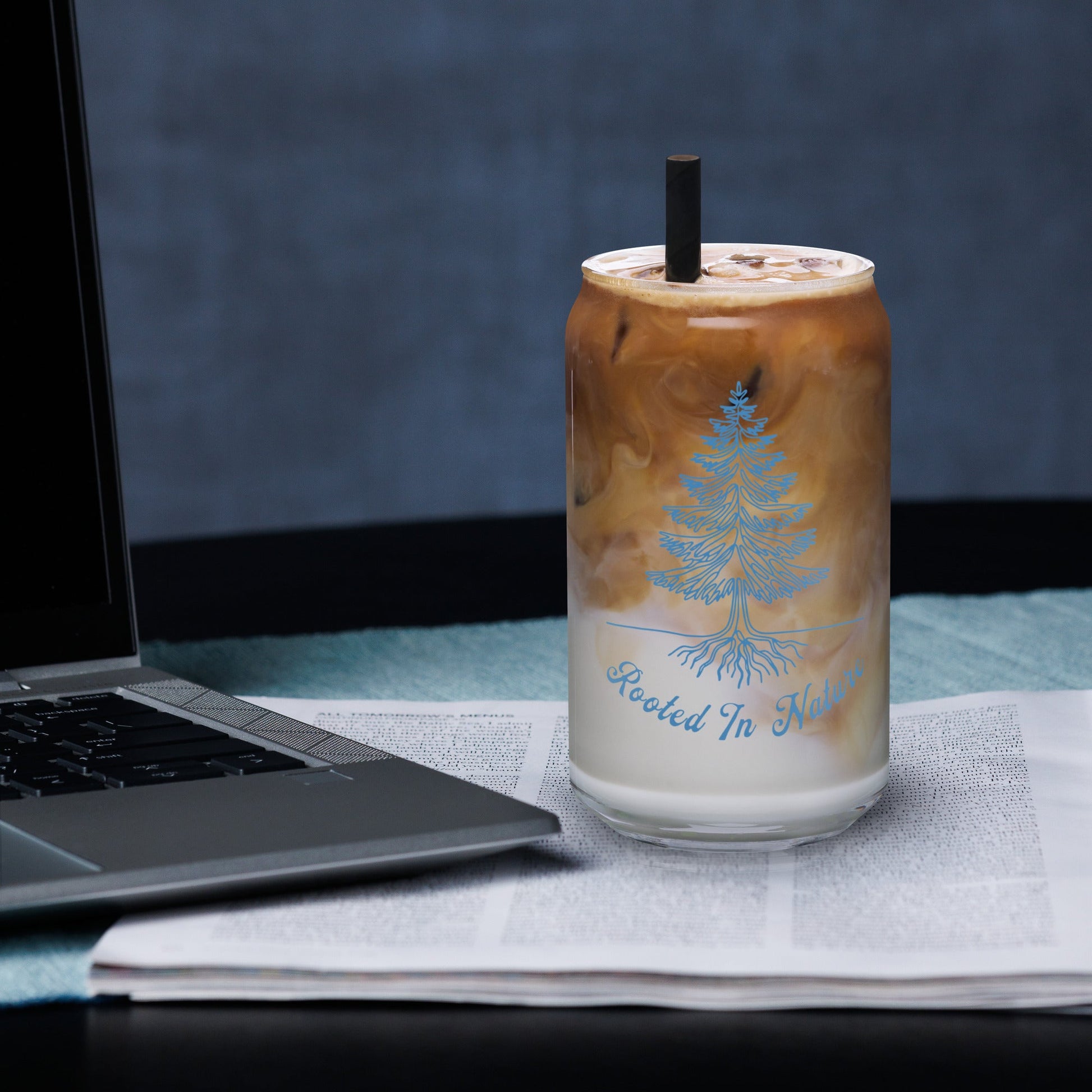 Rooted In Nature II Can - Shaped Glass - Can - Shaped Glass - Discovery Co.