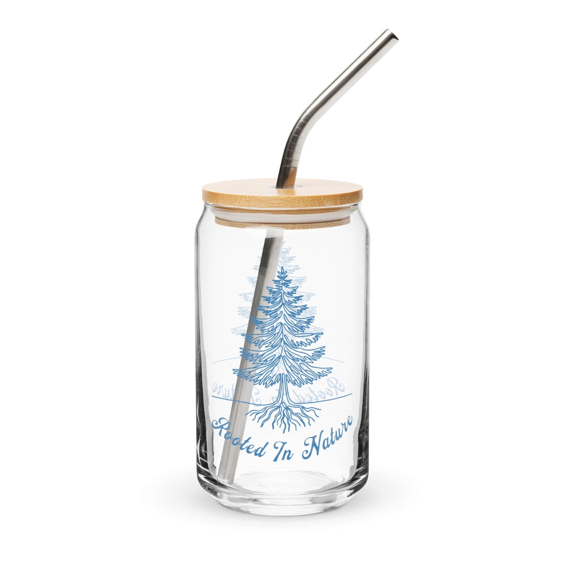 Rooted In Nature II Can - Shaped Glass - Can - Shaped Glass - Discovery Co.