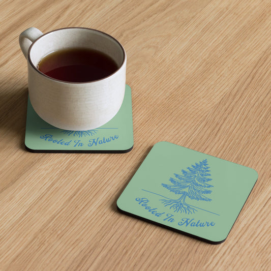 Rooted In Nature II Cork - Back Coaster - Coasters - Discovery Co.