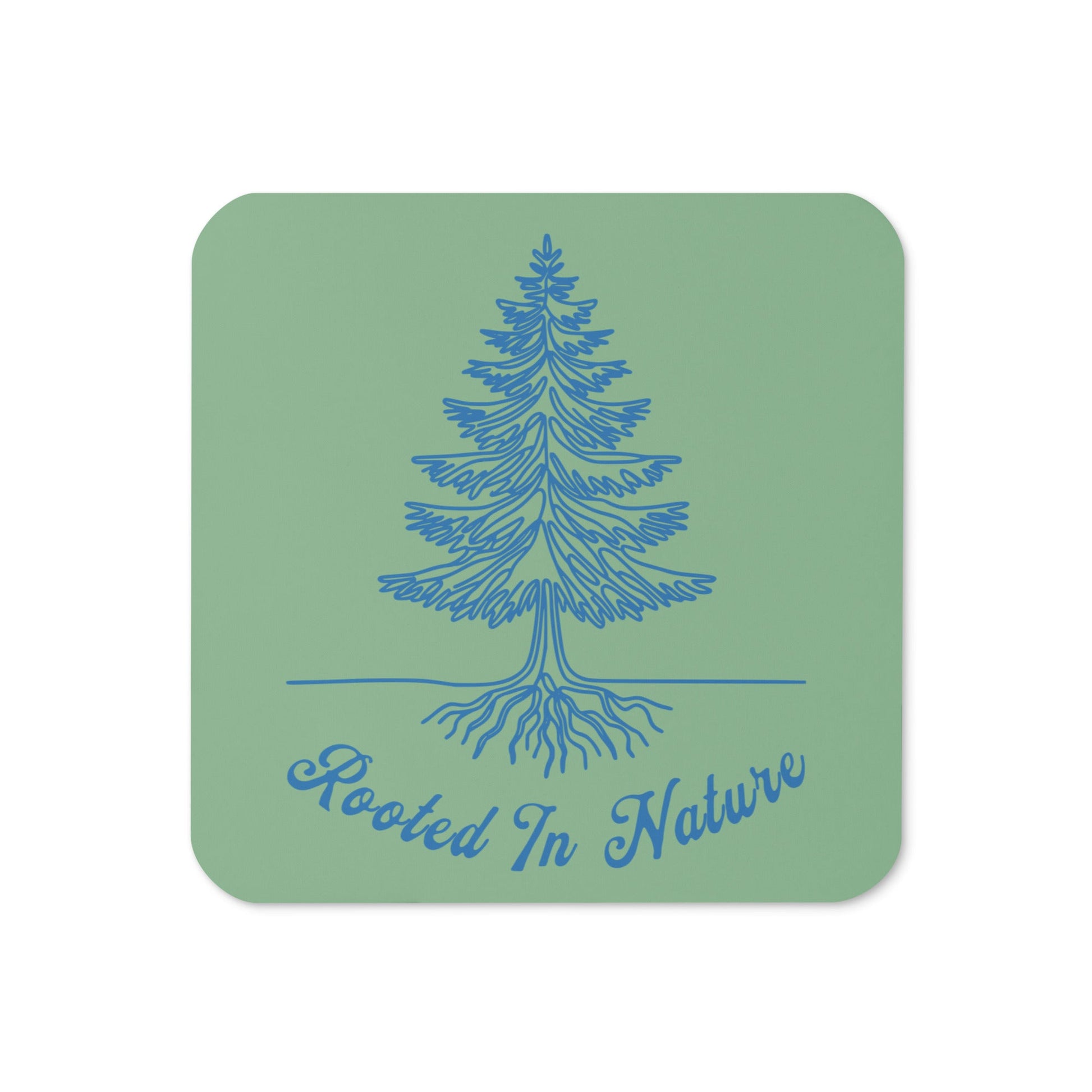 Rooted In Nature II Cork - Back Coaster - Coasters - Discovery Co.