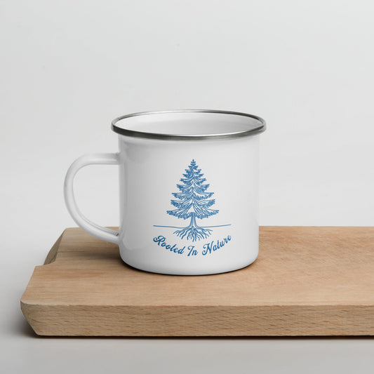 Rooted In Nature II Enamel Mug - Mugs - Discovery Co.