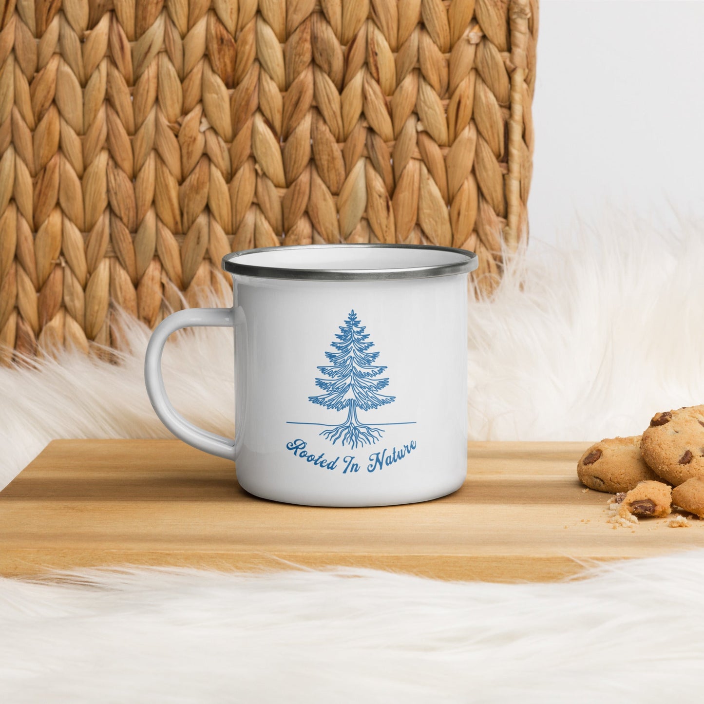 Rooted In Nature II Enamel Mug - Mugs - Discovery Co.