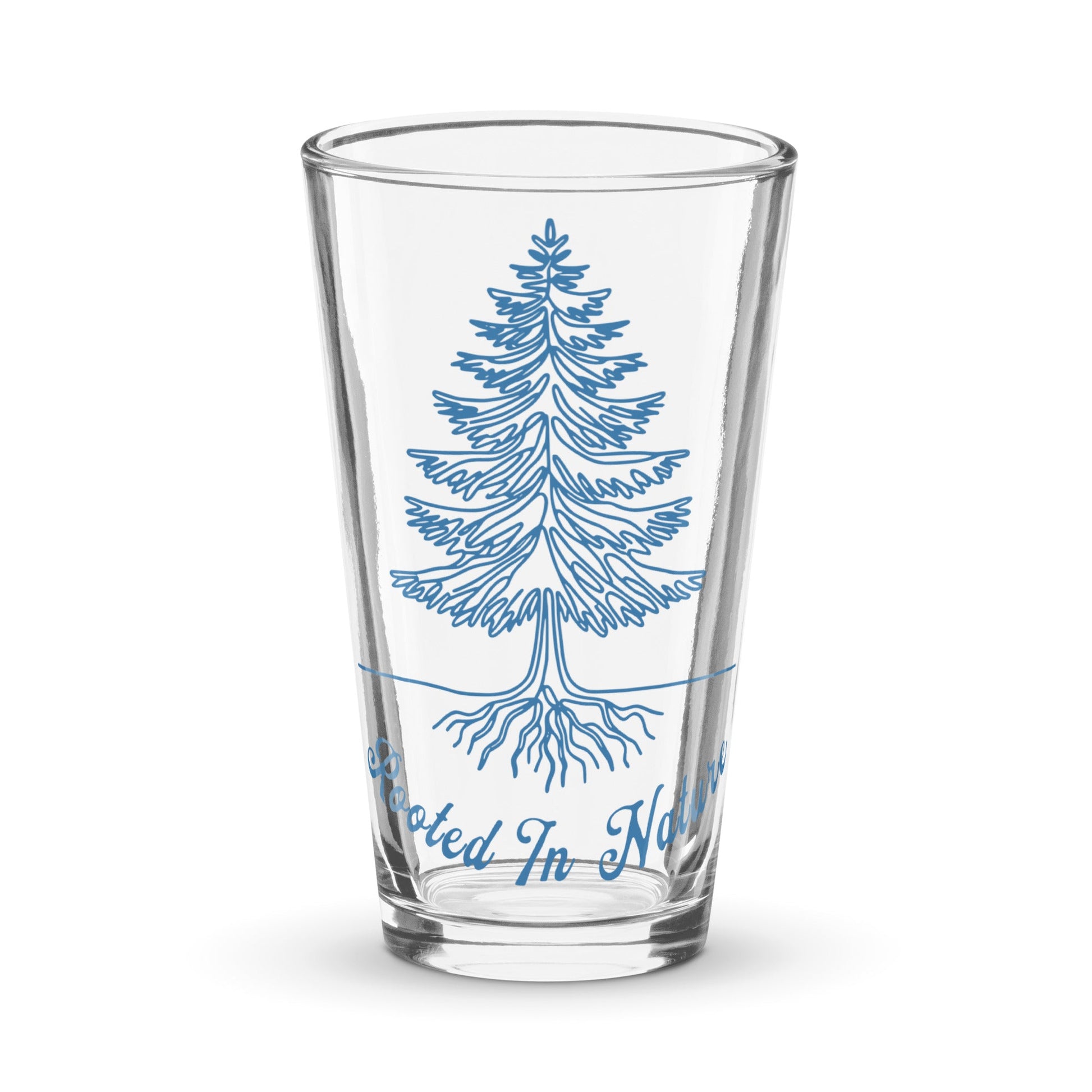 Rooted In Nature II Pint Glass - Beer Glass - Discovery Co.