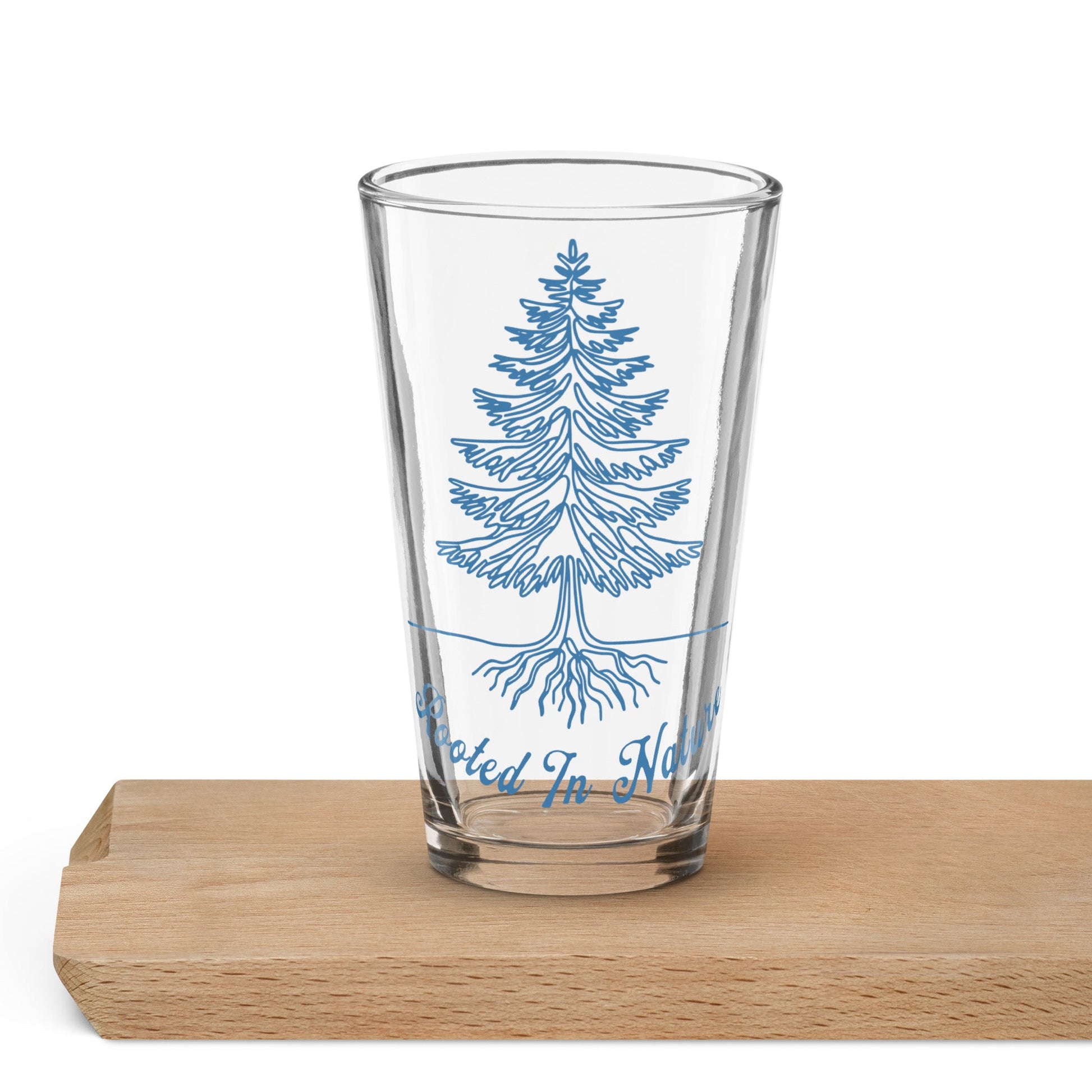 Rooted In Nature II Pint Glass - Beer Glass - Discovery Co.