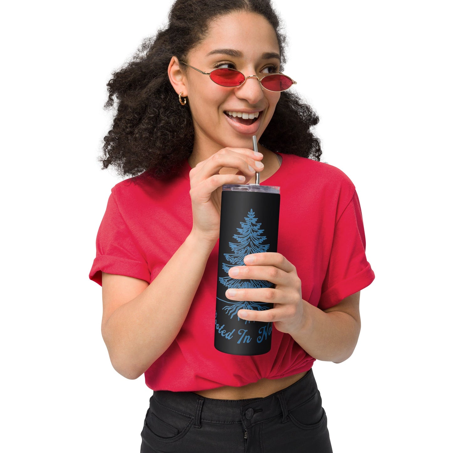 Rooted In Nature II Stainless Steel Tumbler - Steel Tumbler - Discovery Co.