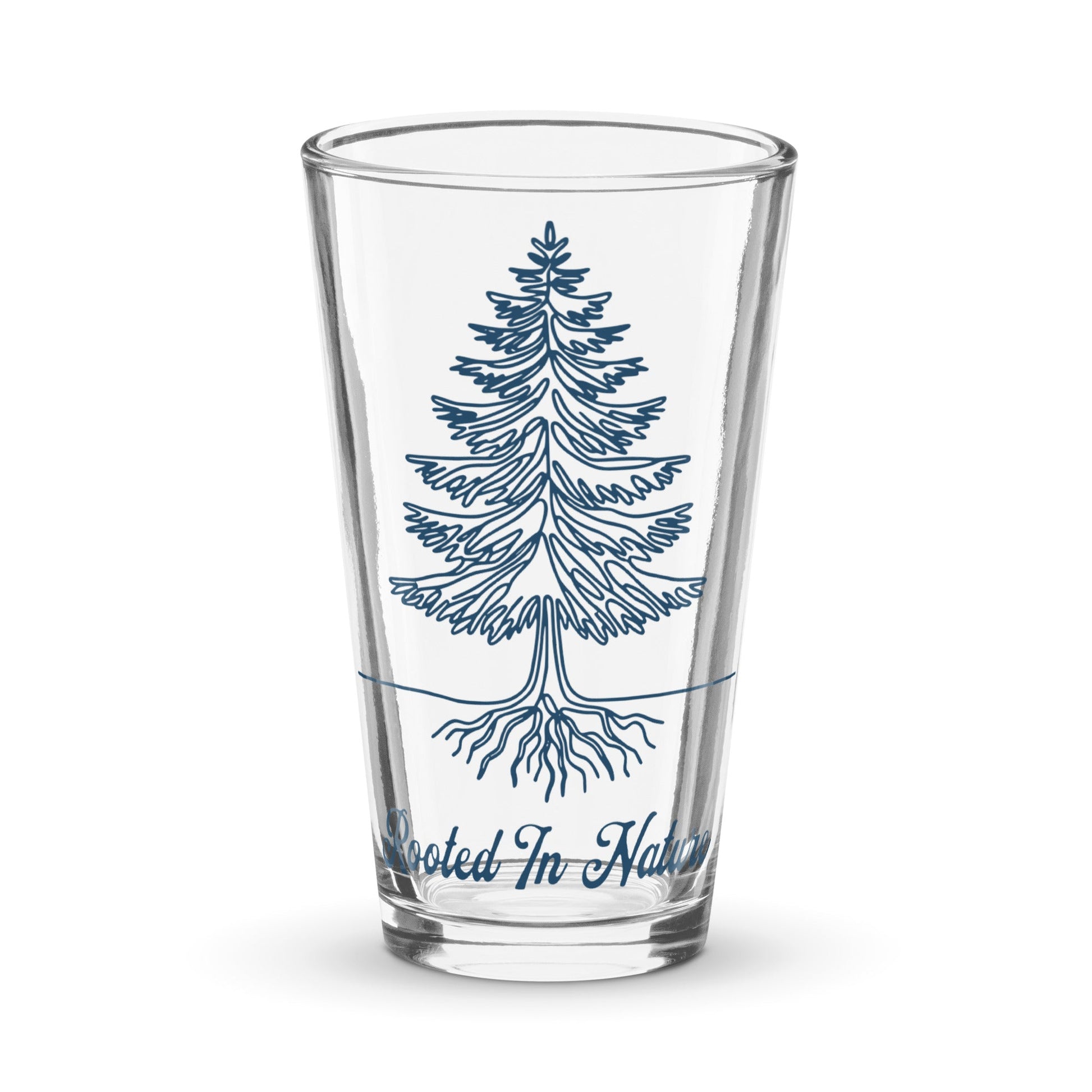 Rooted In Nature Pint Glass - Beer Glass - Discovery Co.