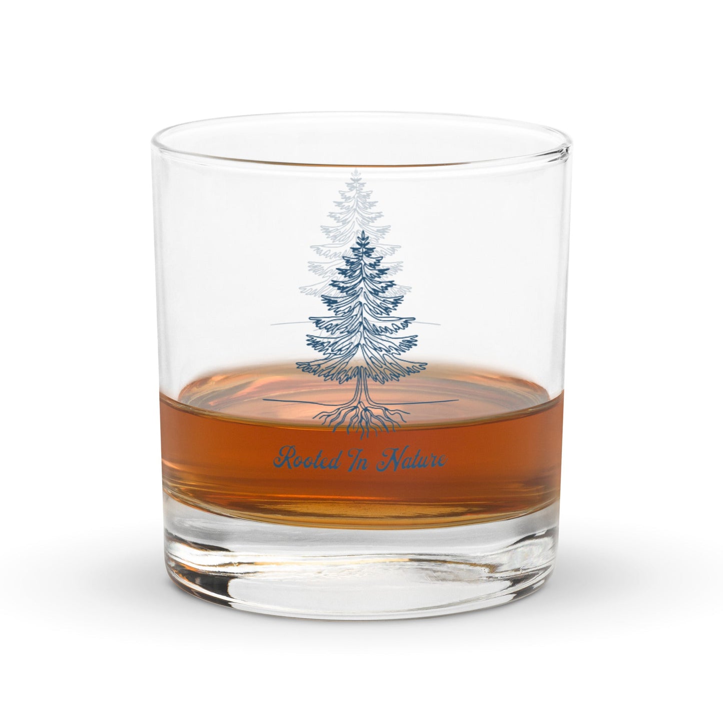 Rooted In Nature Rocks Glass - Rocks Glass - Discovery Co.
