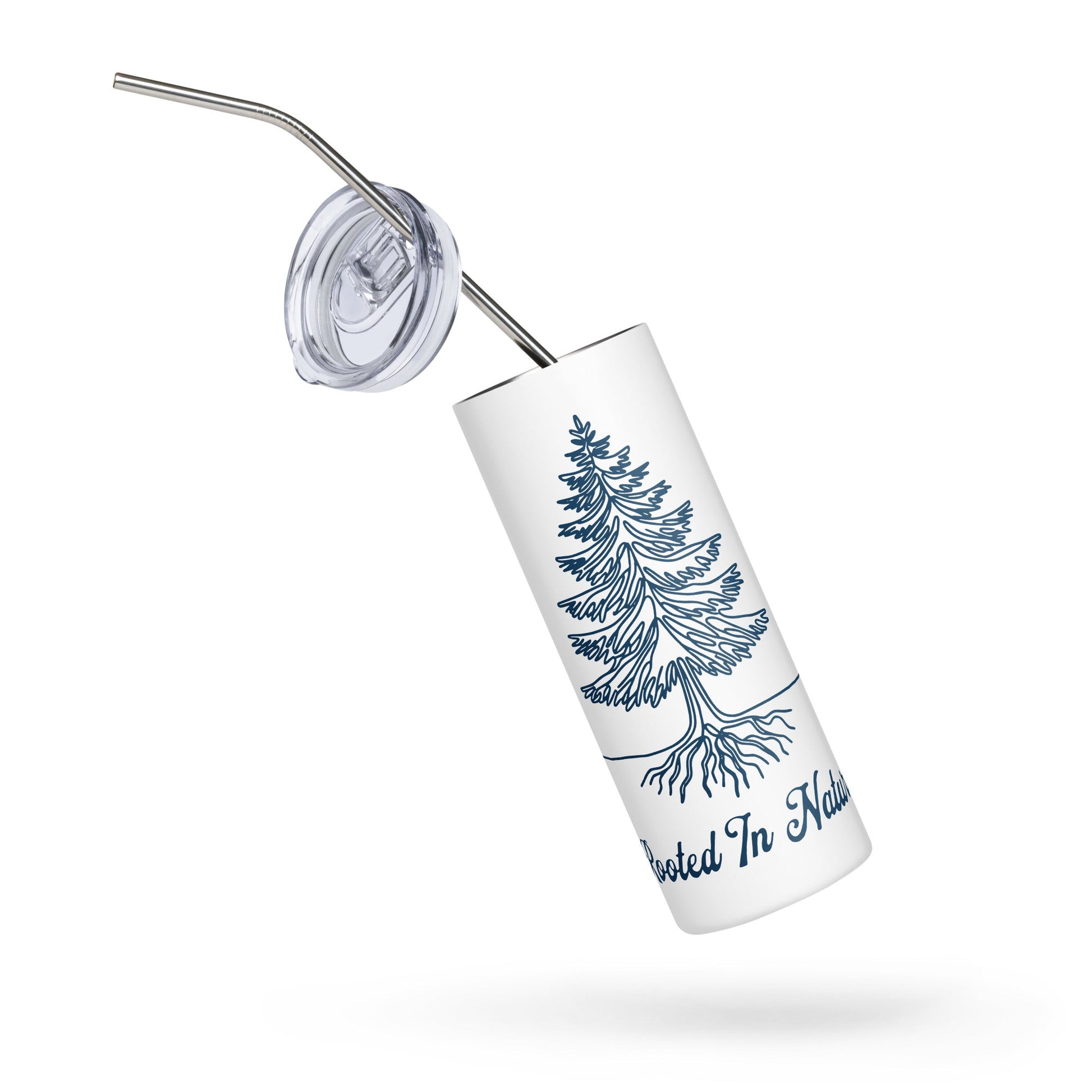 Rooted In Nature Stainless Steel Tumbler - Steel Tumbler - Discovery Co.