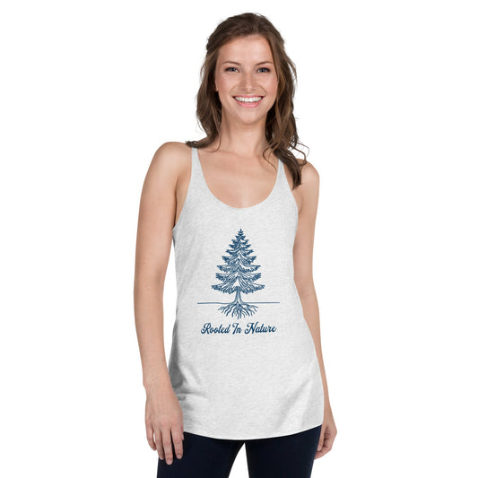 Rooted In Nature Women's Racerback Tank - Women's Shirts - Discovery Co.