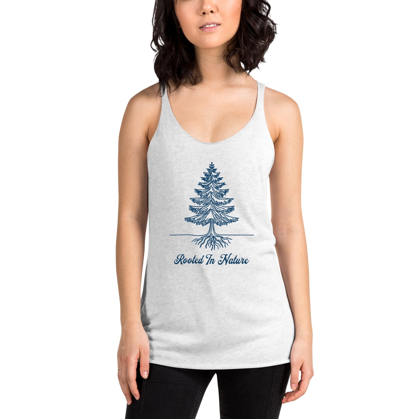Rooted In Nature Women's Racerback Tank - Women's Shirts - Discovery Co.