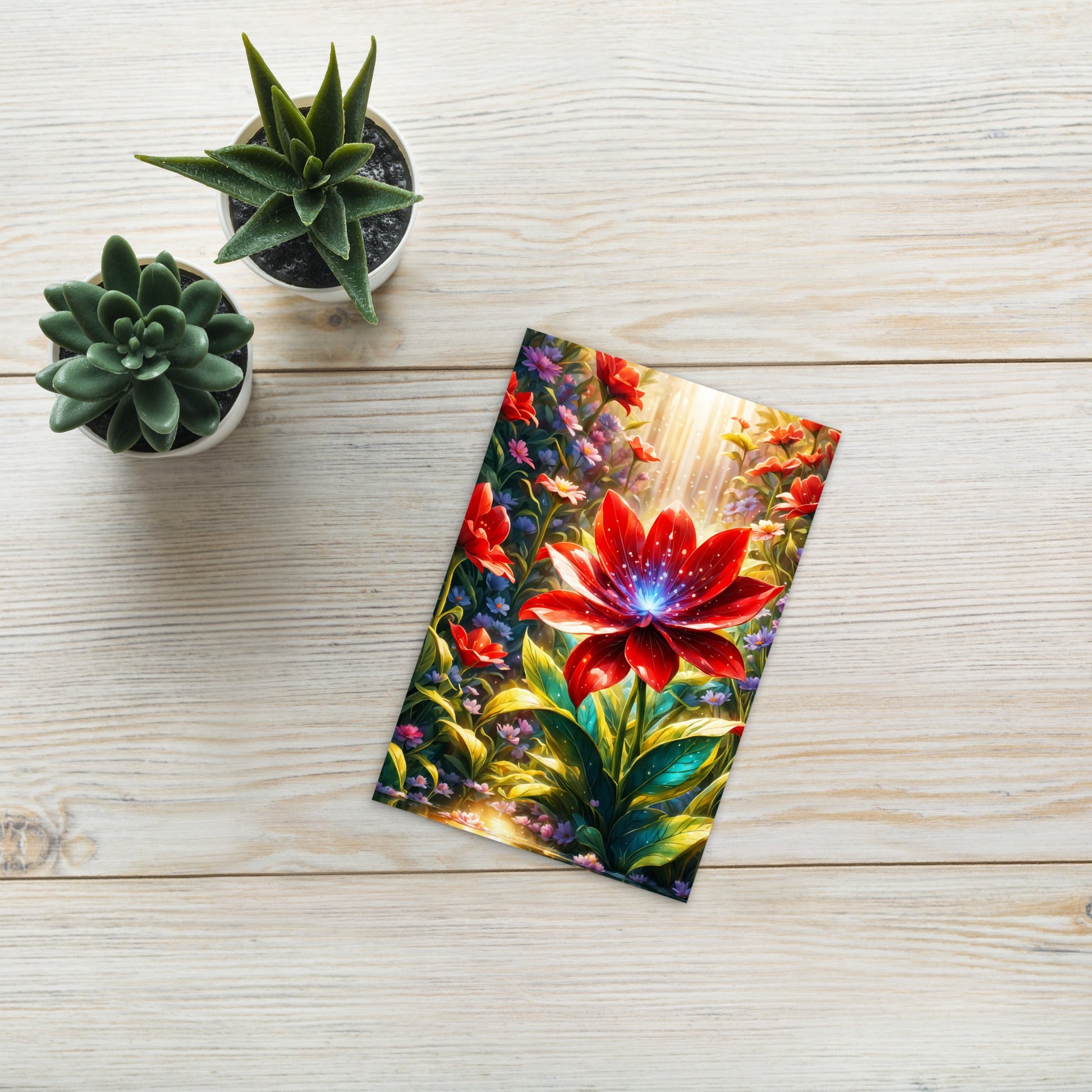 Scarlet Flower Standard Postcard - Post Cards - Discovery Co.