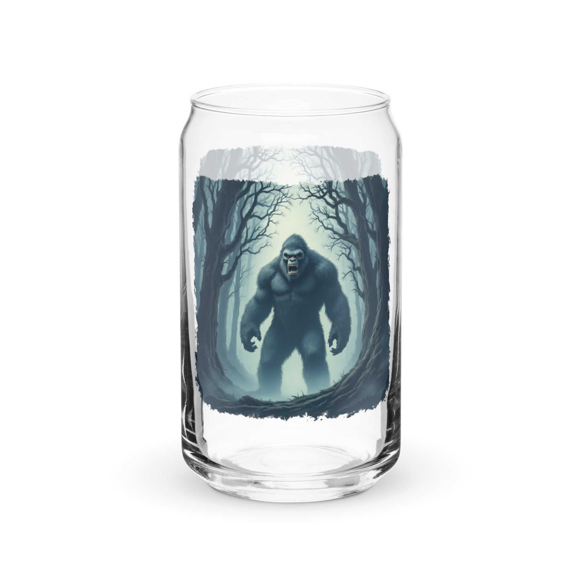 Scary Bigfoot Can - Shaped Glass - Can - Shaped Glass - Discovery Co.