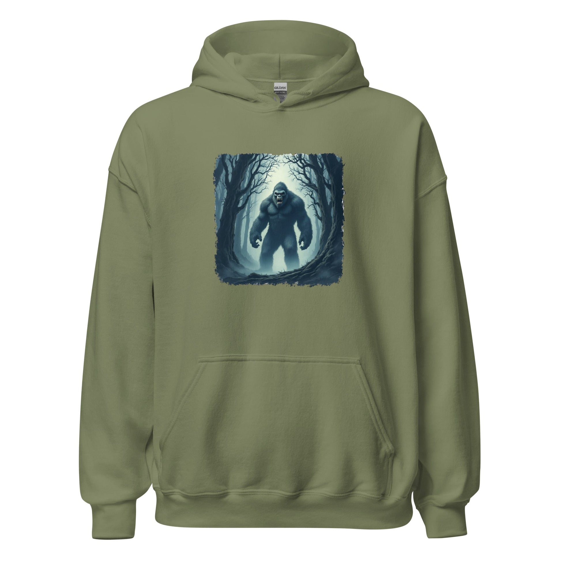 Scary Bigfoot Men's (Unisex) Hoodie - Hoodies - Discovery Co.