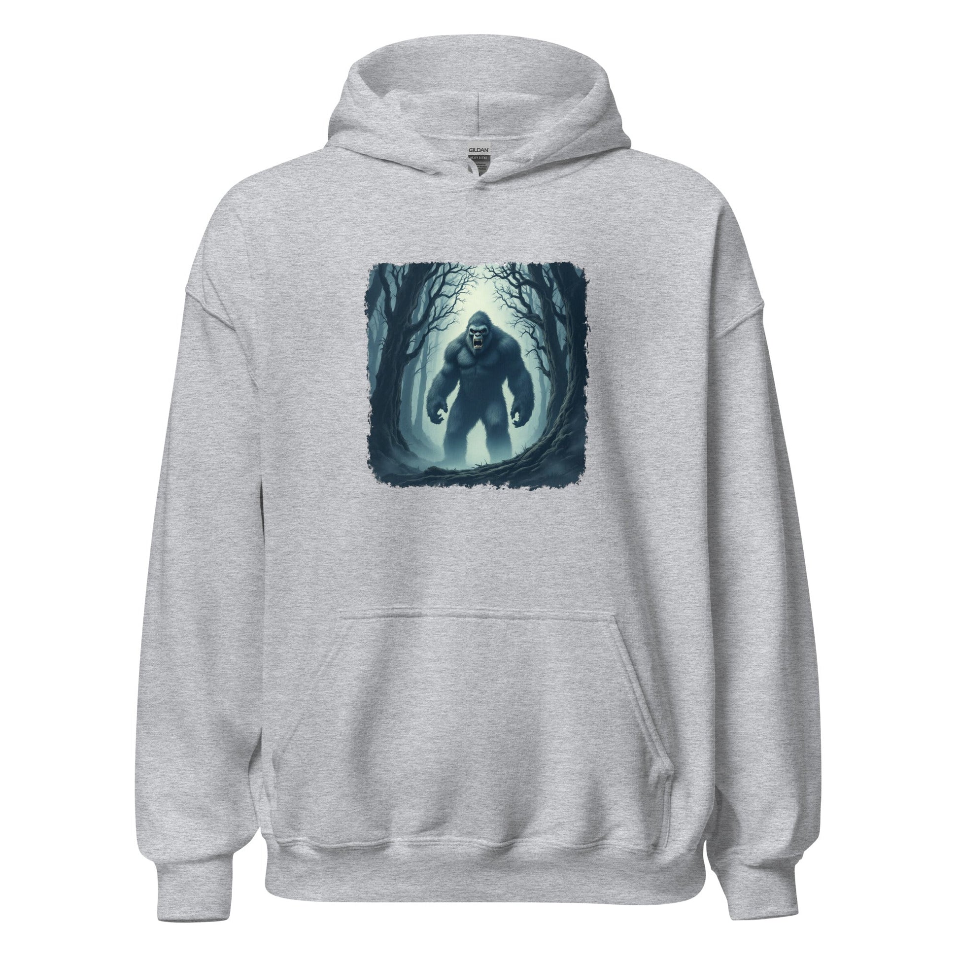 Scary Bigfoot Men's (Unisex) Hoodie - Hoodies - Discovery Co.