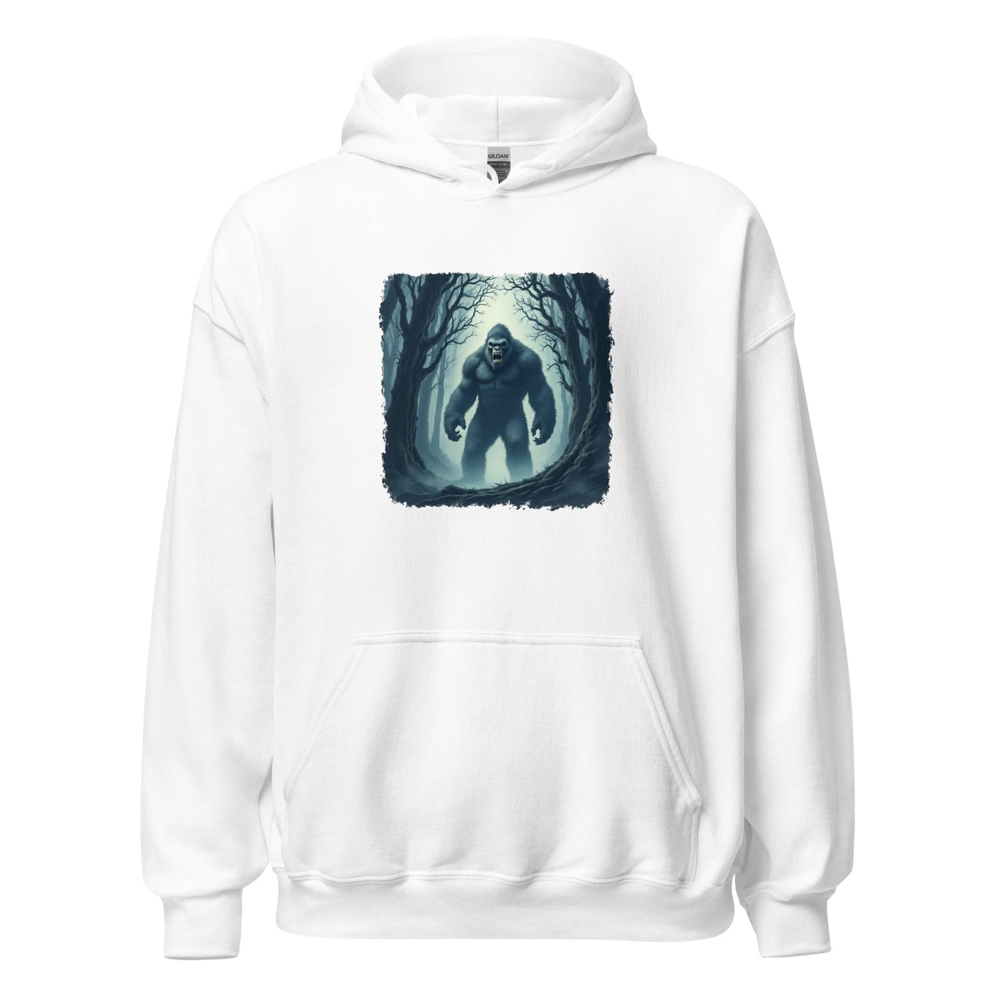Scary Bigfoot Men's (Unisex) Hoodie - Hoodies - Discovery Co.