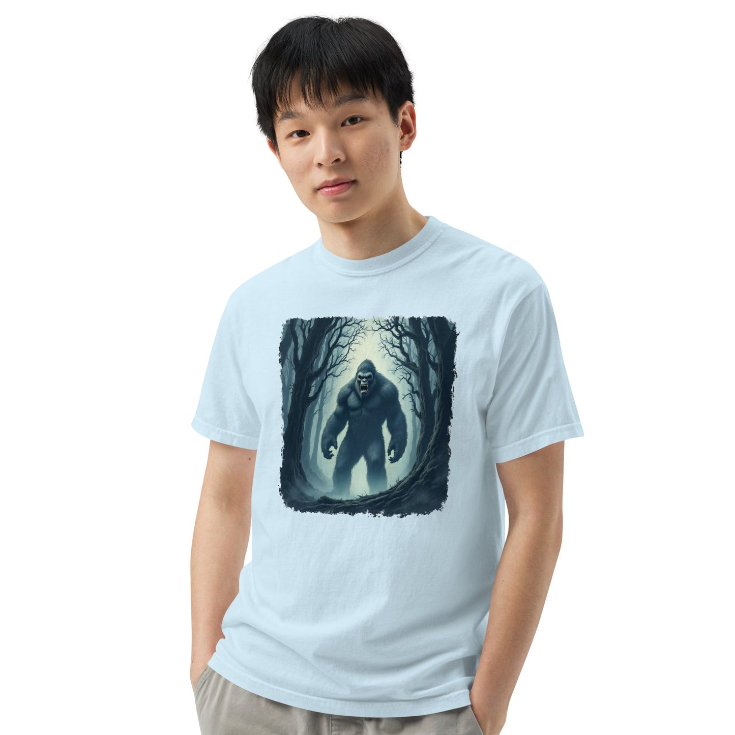 Scary Bigfoot Men's (Unisex) Premium Tee - Men's Shirts - Discovery Co.