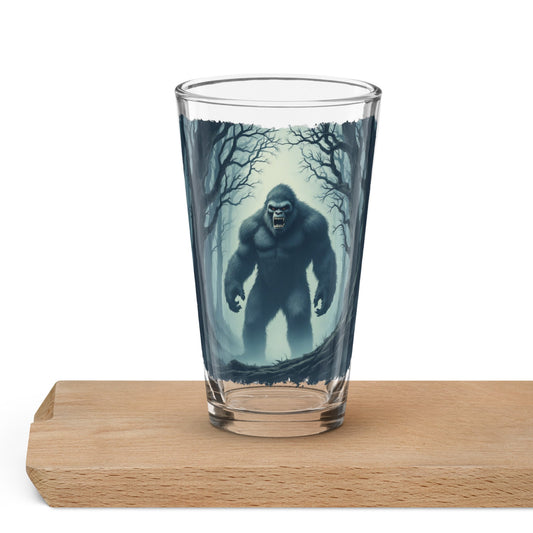 Scary Bigfoot Pint Glass - Beer Glass - Discovery Co.