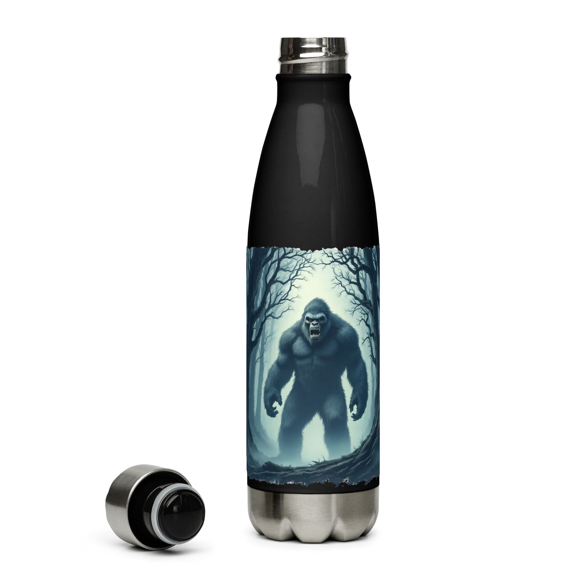 Scary Bigfoot Stainless Steel Water Bottle - Stainless Steel Water Bottle - Discovery Co.