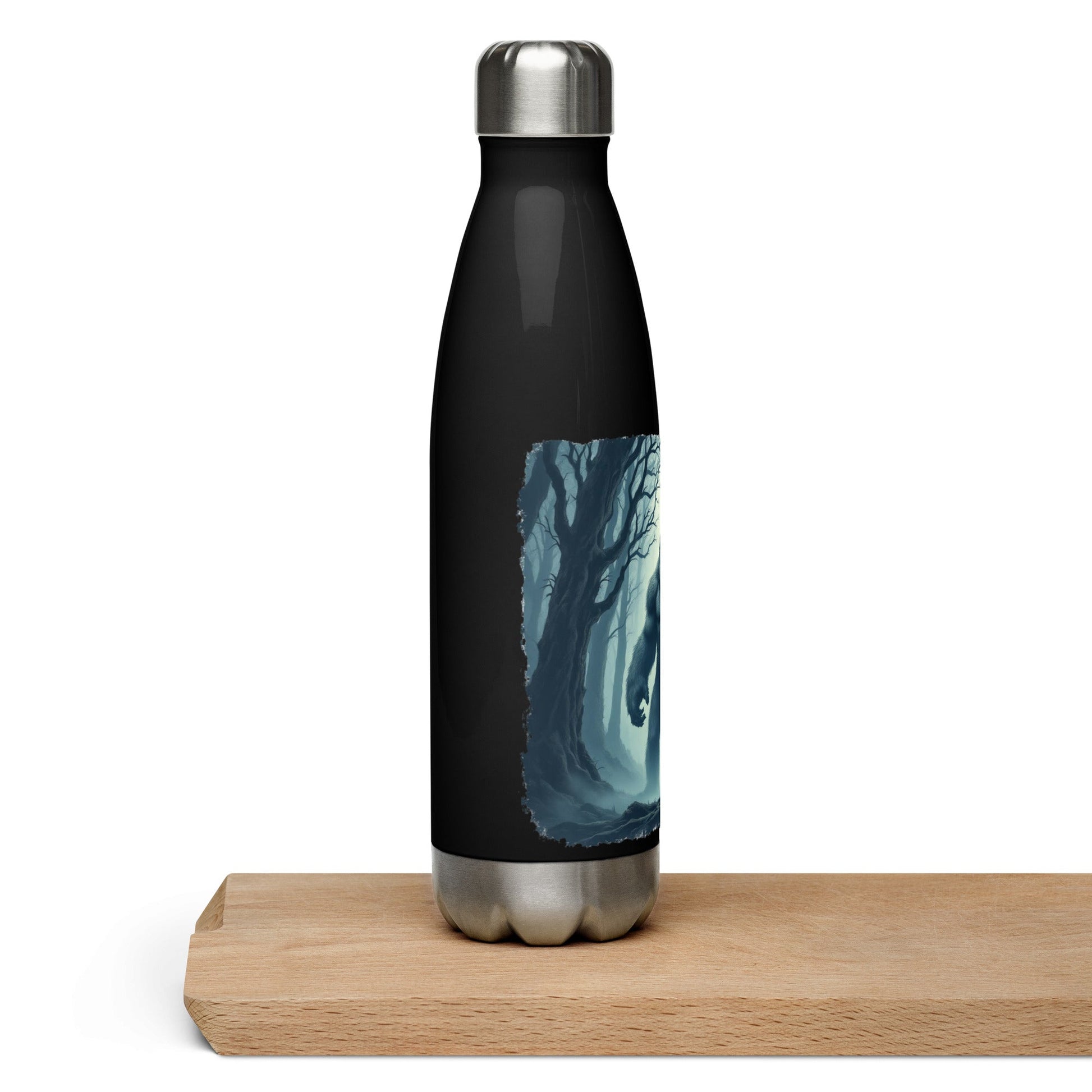 Scary Bigfoot Stainless Steel Water Bottle - Stainless Steel Water Bottle - Discovery Co.