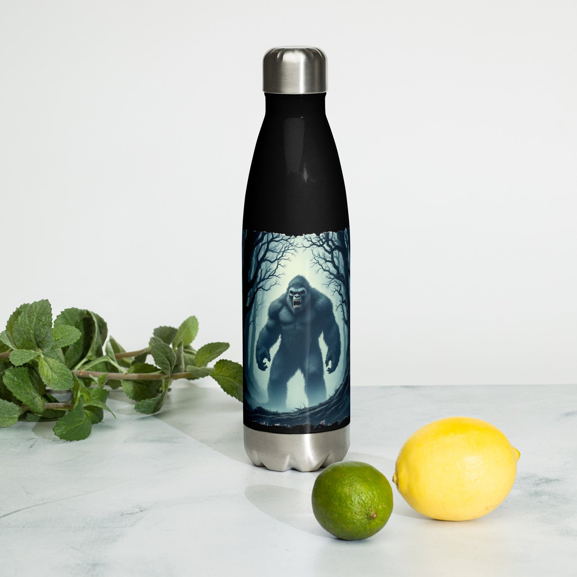 Scary Bigfoot Stainless Steel Water Bottle - Stainless Steel Water Bottle - Discovery Co.