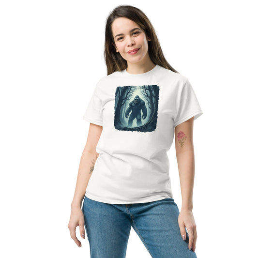 Scary Bigfoot Women's (Unisex) Classic Tee - Women's Shirts - Discovery Co.