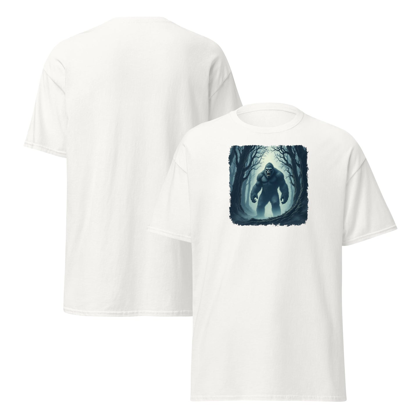 Scary Bigfoot Women's (Unisex) Classic Tee - Women's Shirts - Discovery Co.